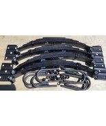 Trailer 5 leaf springs 6000 lb axle 10k 12k 3&quot; u-bolts  3&quot; axle 25 1/4&quot; ... - £164.12 GBP