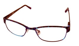 Converse Womens Purple Ophthalmic Soft Rectangle Metal Frame K014 47mm - $44.99