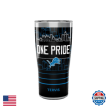 Tervis Traveler NFL Detroit Lions Slogan Triple Insulated Tumbler 20oz New - $40.95