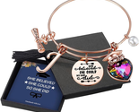 2024 Graduation Gifts Charm Bracelets, 26 Initial Engraved Inspirational... - £27.80 GBP