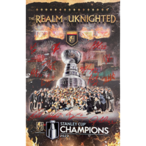 Vegas Golden Knights Team Signed 11x17 Game Day Poster #D/12 Photo Stanl... - $2,499.95