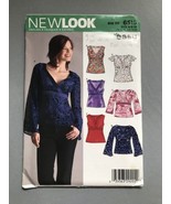 New Look Sewing Pattern Top 6515 Easy Size A (8-18) 6 Different Blouse S... - £6.01 GBP