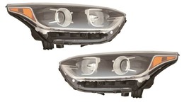 Fits Kia Forte Sedan 2019-2020 Halogen Headlights Head Lights Lamps W/BULBS Pair - £582.53 GBP