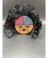 Kachina Doll Head/mask By Delrae Vandever Indian Of The Navajo Tribe - £22.24 GBP