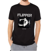 Flipper Men&#39;s Black T-Shirt - £11.81 GBP