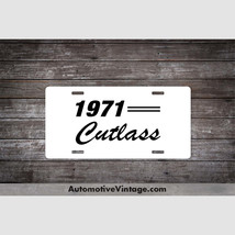 1971 Oldsmobile Cutlass Car Model License Plate - £15.51 GBP