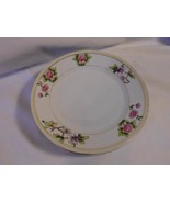 5pc lot Vintage Hand Painted NIPPON china Floral pattern Side Bread Sala... - £14.38 GBP