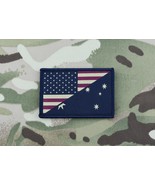 Subdued US/Australia Stars &amp; Stripes/Australia Flag Morale Patch ADF SOT... - $8.95