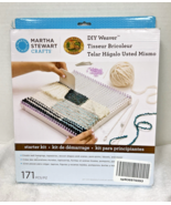 Martha Stewart Crafts DIY Weaver Starter Kit Weaving LOOM Wall Hanging Pom Poms - $18.32