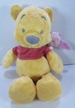 Disney Parks Baby Winnie the Pooh &amp; Piglet 15” Floppy Plush - £13.29 GBP