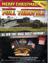 FULL THROTTLE December 2014 Harley Davidson Merry Christmas - $2.50