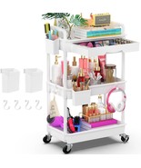 Goovilla 3 Tier Rolling Utility Cart Organizer With Removable, Baby Esse... - $44.97