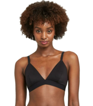 Women&#39;s Auden Unlined Triangle Adjustable Bralette Bra Black Size XS NWT - $7.69
