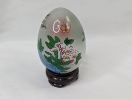 Ks Collection Glass Egg on Stand 3 Inch - £7.80 GBP