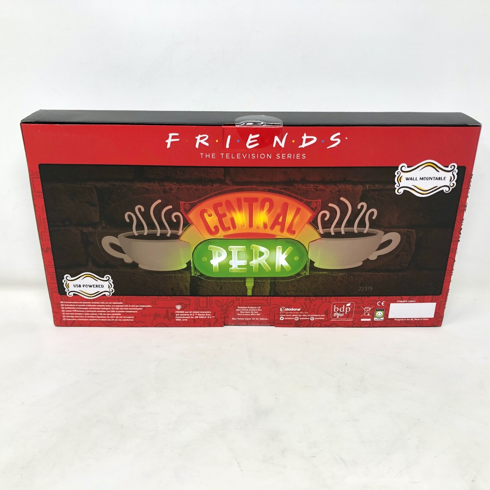 NIB Friends Central Perk LED Neon Light Sign Sign USB Powered Wall ...