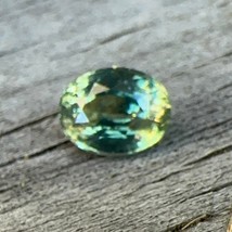 Natural Green Sapphire | 1.29 Carat | Oval Cut | 6.90x5.36 mm | Sapphire Rings | - £611.39 GBP