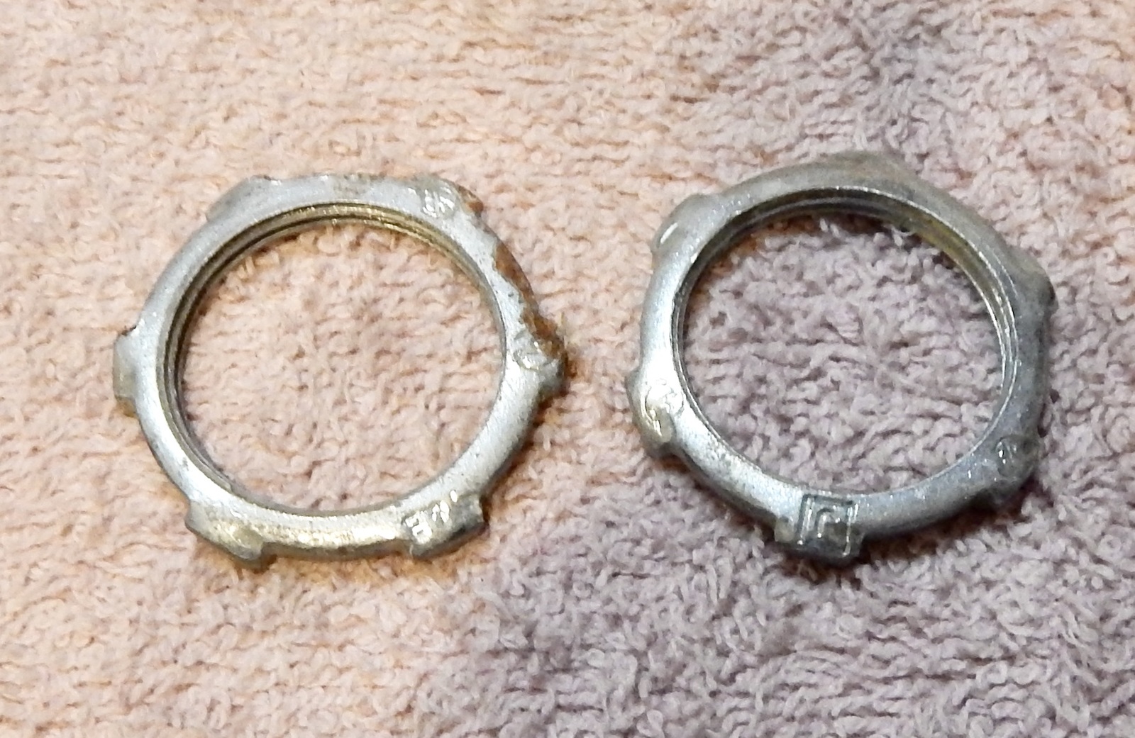 Conduit Locknuts 3/4&quot; Steel You Choose Amount Rigid/IMC Conduit NOS USA ... - $2.89+
