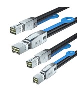 Sff-8644 To Sff-8644 Mini Sas Hd Data Server Raid Cable, 12G External Mi... - $85.99