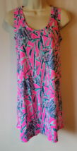 Lilly Pulitzer XS pink green dress elephants - £38.67 GBP