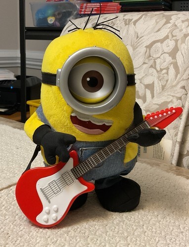 Thinkway Toys Despicable Me Minions Rock &#39;n Roll Stuart - 20191, Tested ... - $20.79