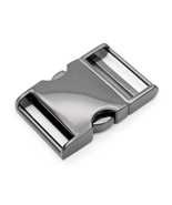 1 Inch Metal Curved Side Release Buckle Adjustable Clip Lock For Belt Ba... - £20.17 GBP