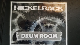 NICKELBACK - ORIGINAL 9 X 11.25 BACKSTAGE TOUR &quot;DRUM ROOM&quot; CONCERT DOOR ... - $60.00