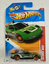 HOT WHEELS 2012 THRILL RACERS-RACE COURSE ACURA NSX #1/5 GREEN FACTORY S... - $15.46