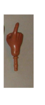 GI JOE 12 inch figure part right hand lifted index finger fist sold sepa... - £6.31 GBP