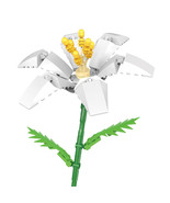 DIY lily flower buliding blocks assemble toy - $16.45 CAD