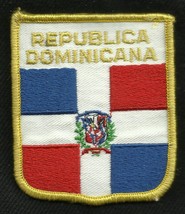 Republica Dominicana Flag Dominican Republic Motorcycle Jacket Vest Biker Patch - $5.28