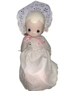 Vintage Precious Moments Katie Lynne Porcelain Baby Doll Soft Body E-053... - $44.43