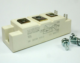 SEMIKRON Transistor Module, SK30DB100D, 30A 1000V, Semitrans2 - $28.75