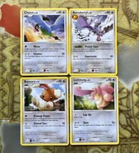 Y2K Pokémon Trading Cards Diamond Pearl Majestic Dawn Aerodactyl Lickitu... - £7.61 GBP