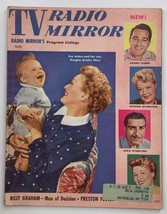 VTG TV Radio Mirror Magazine November 1955 Cover Portrait of Eve Arden - £11.30 GBP
