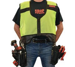 Elite Tool Vest Carpenter Plumber Construction Bag Electrician Pouch L Y... - $212.14