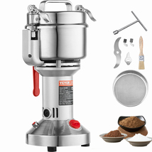 VEVOR 550g Electric Grain Mill Grinder, High Speed 2000W Commercial Grin... - $49.99