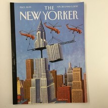 The New Yorker Magazine April 26 2021 Rebuilding by Bruce McCall No Label - £7.53 GBP