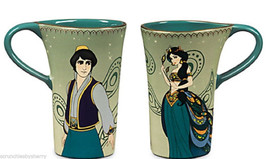 Disney Store Art of Jasmine and Aladdin Coffee Mug Set 2015 New - $129.95