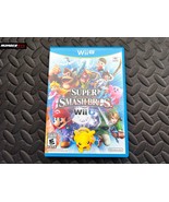 Super Smash Bros. Wii U 2014 Game Case Cover Art &amp; Instruction Booklet N... - £21.11 GBP