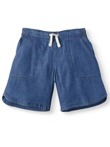 Wonder Nation Girls Pull On Bermuda Shorts X-Small (4-5) Med Chambray - £8.57 GBP