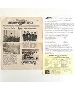 Renfro Valley Kentucky 1982 Ephemera Lot Of 3 Blue Grass Program Bugle DWW7 - $560.63 MXN
