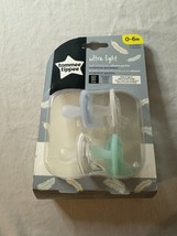 Tommee Tippee Soft Orthodontic Pacifier Silicone 0-6m Small 4 Pack Ultra... - £10.14 GBP