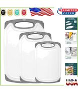 Versatile Reversible Cutting Board Set - Large, Medium, and Small Sizes ... - $737.21 MXN