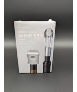 Rabbit Aerate &amp; Preserve Chrome Color Wine Set - $8.99