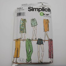 Simplicity Sewing Pattern 5063 Misses&#39; Skirt Pants Shorts Size XS S M Complete - £5.48 GBP