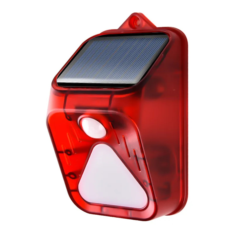 Solar Changing  Alarm Light Outdoor Lighting Infrared Sensor Anti-theft Solar Wa - £155.33 GBP