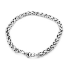 19-25cm Classic Curb Cuban Bracelet For Men Jewelry Stainless Steel Dragon Link  - £12.40 GBP
