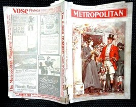 1899 Antique Metropolitan Magazine,Theater,Harness Horse,Transvaal - £27.09 GBP