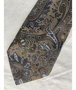 Daniel Cremieux Tie Multicolored Paisley Hand Made 100% Silk USA Made - $10.00