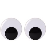 6-Inch BIG GIANT GOOGLY WIGGLE EYES w/Self-Stick Adhesive DIY Crafts Dec... - $5.67